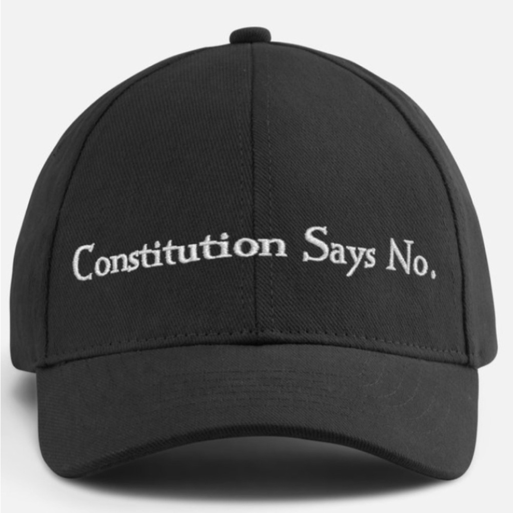 Constitution Says No.